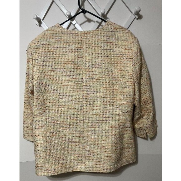 Bob Mackie Studio Women’s Blazer 22W Moroccan Paisley Multicolor Office Jacket - Picture 2 of 7